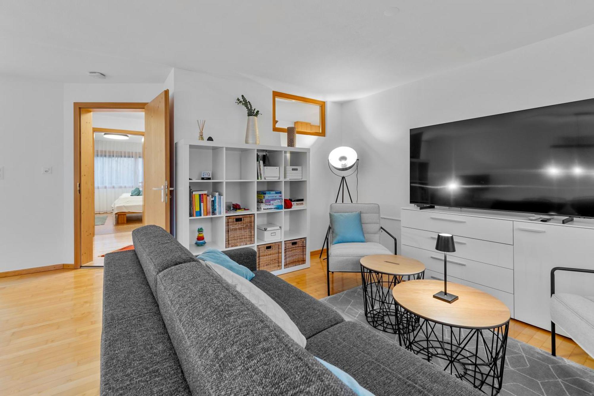 Gemuetliche 2.5 Zimmer Wohnung Mit Privater Sauna Seewis im Prätigau Exterior foto