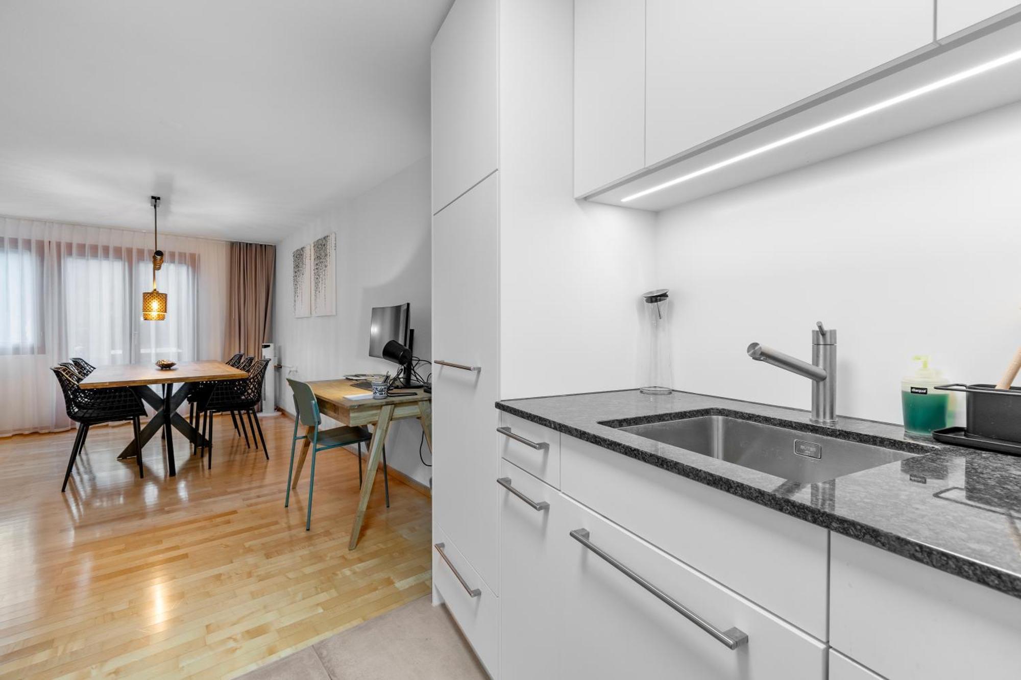 Gemuetliche 2.5 Zimmer Wohnung Mit Privater Sauna Seewis im Prätigau Exterior foto